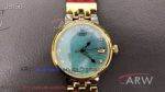 JY Factory Tudor Clair De Rose Blue Mother Of Pearl Dial 34mm 8200 Women's Watch